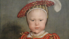 왕실의 위엄을 아기의 얼굴에 담다… 에드워드 6세의 초상화