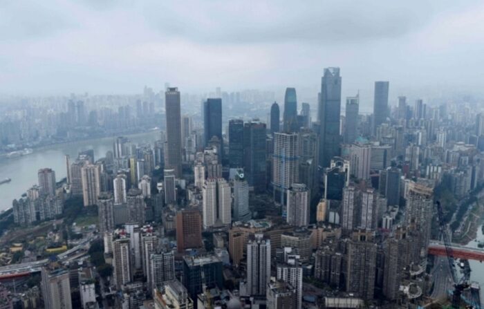 2019년 3월 22일 촬영된 중국 충칭시의 스카이라인 | Wang Zhao/AFP via Getty Images/연합뉴스