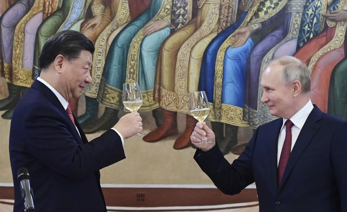 시진핑 중국 국가주석(왼쪽)과 블라디미르 푸틴 러시아 대통령 | 연합뉴스