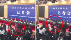 中 공산당 통제력 이상 징후…전인대 기자회견서 기자 ‘돌진’