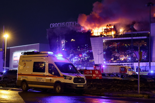 모스크바 공연장 테러로 40명 사망…美 대사관 사전 경고