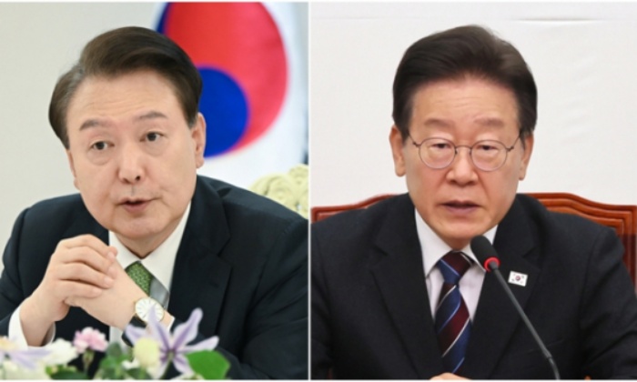 윤석열 대통령(좌)과 이재명 더불어민주당 대표가 처음 단독 회담을 할 예정이다. | 연합뉴스