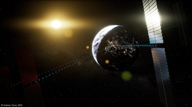 유럽우주국(ESA)의 우주태양광발전 프로젝트인 '솔라리스 계획' 설명 사진 | ESA 홈페이지
