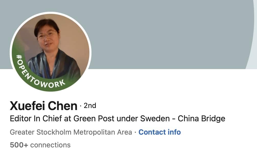 스웨덴, 20년 거주한 중국 공산당 선전매체 50대 여기자 추방