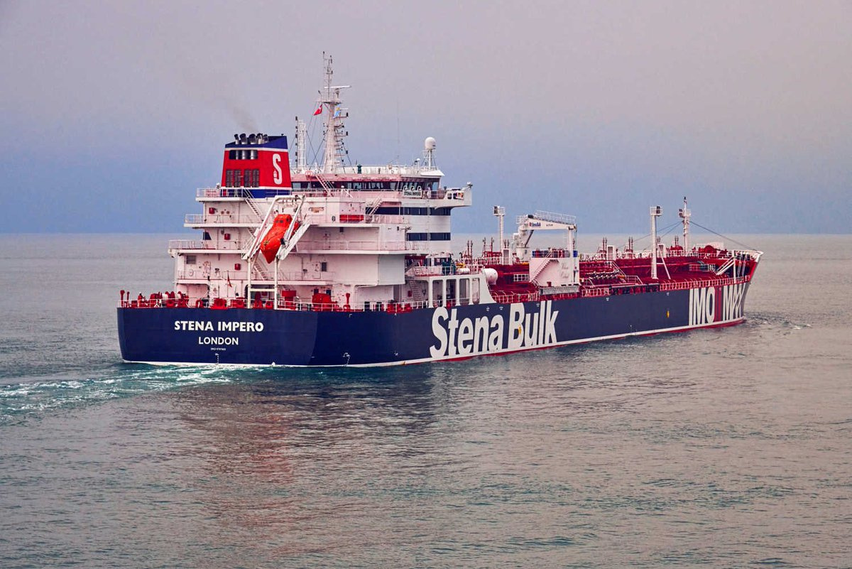 The Stena Impero, a British-flagged vessel owned by Stena Bulk